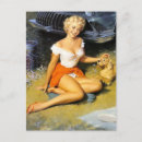Recherche de fille blonde cartes postales Vintage
