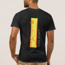 Recherche de jaune sur le noir tshirts Musique