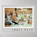 Recherche de vintage cat posters Louis wain