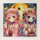 Recherche de hippies puzzles Lune