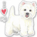 Recherche de highland autocollants Westie
