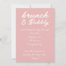 Recherche de modern brunch bridal shower invitations Simple
