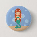 Recherche de petite sirène badges Fille