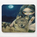 Recherche de lune loup tapis souris Loups