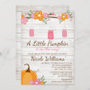 Recherche de halloween baby shower fille invitations Rustique