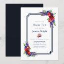 Recherche de high tea bridal shower invitations Fleurs