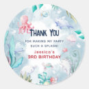 Recherche de dauphin mignon autocollants Sous la mer