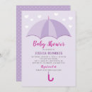 Recherche de mauve baby shower invitations Moderne