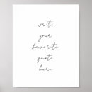 Recherche de motivation positive posters Noir et blanc