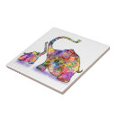 Recherche de éléphant mignon carreaux Coloré