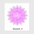 Zoek naar roze lotusbloem stickers Yoga