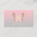 Recherche de papillon rose cartes visite Féminin