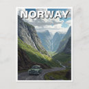 Recherche de souvenir de la norvège cartes postales Travel