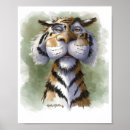 Zoek naar tijger cartoon posters Dierenkunst