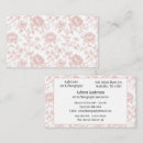 Zoek naar shabby visitekaartjes Elegant