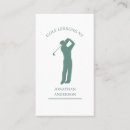 Recherche de professeur de golf cartes visite Professionnel