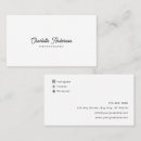 Recherche de photographie noire et blanche cartes visite Professionnel