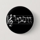 Recherche de chanteur badges Noir et blanc