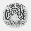 Recherche de tête de tigre ornements Visage