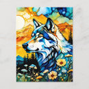 Recherche de loup sauvage cartes postales Nature