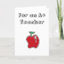 Recherche de apple remerciements cartes Teacher