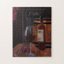 Recherche de vin rouge puzzles Raisins