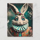 Recherche de lapin blanc vintage cartes postales Imaginaire