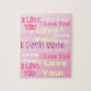 Recherche de i love you puzzles Rose