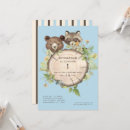 Recherche de woodland anniversaire invitations 1ère fête d'anniversaire