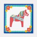 Recherche de art suédois magnets Cheval