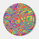 Recherche de motif psychédélique magnets Lumineux