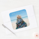 Recherche de noël tropical autocollants Noël de plage