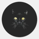 Zoek naar ogen stickers Schattig kat