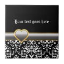 Recherche de coeur noir carreaux Élégant