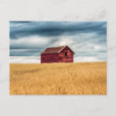 Recherche de grange rouge cartes postales Prairie