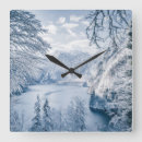 Recherche de glace horloges Hiver