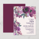 Recherche de fleurs violettes invitations Élégant