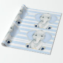 Zoek naar blauwe streep cadeaupapier Baby boy