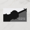 Zoek naar violin visitekaartjes Muziek