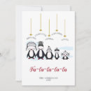 Recherche de pingouins mignons noël cartes Drôle