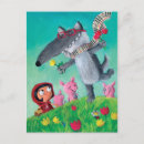 Recherche de loups cartes postales Cochons