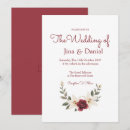 Recherche de amour éternel mariage invitations Floral