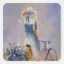 Recherche de vintage vélo autocollants Fleur