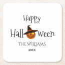 Recherche de citrouille halloween dessous de verres Fête
