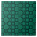 Recherche de motif géométrique de turquoise carreaux Moyen siècle moderne