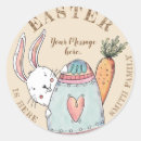 Zoek naar paaseieren stickers Oosterkonijn