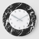 Recherche de granit noir horloges Élégant