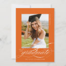 Recherche de orange graduation invitations Collège