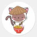 Recherche de caractères japonais autocollants Ramen