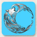 Recherche de lune loup de dessous de verres Loups